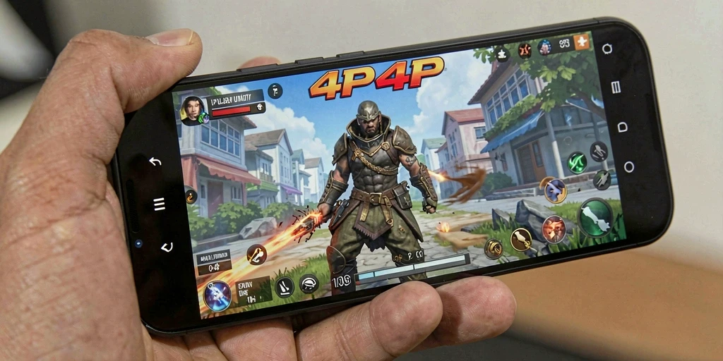 Tampilan antarmuka aplikasi 4P4P yang modern dan intuitif.