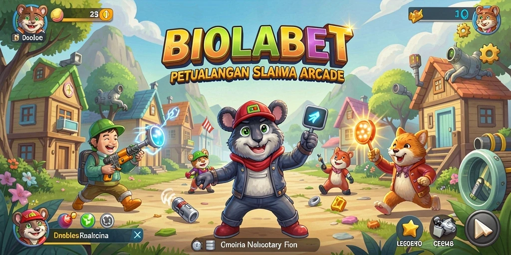 Screenshot gameplay BIOLABET yang penuh aksi dan tantangan.