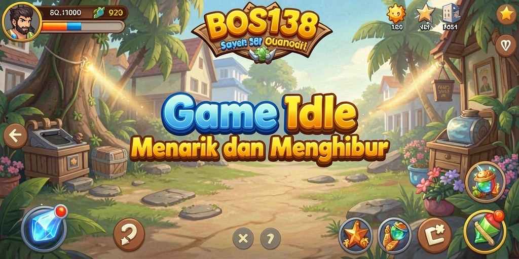 Tangkapan layar menunjukkan gameplay penuh warna dan menarik dari BOS138.