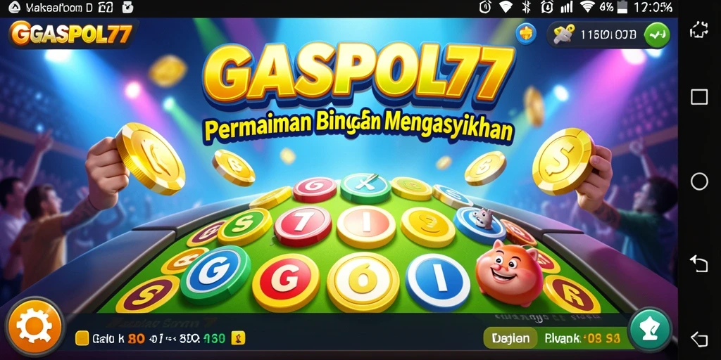 Screenshot utama GASPOL77 menampilkan keseruan permainan Bingo.