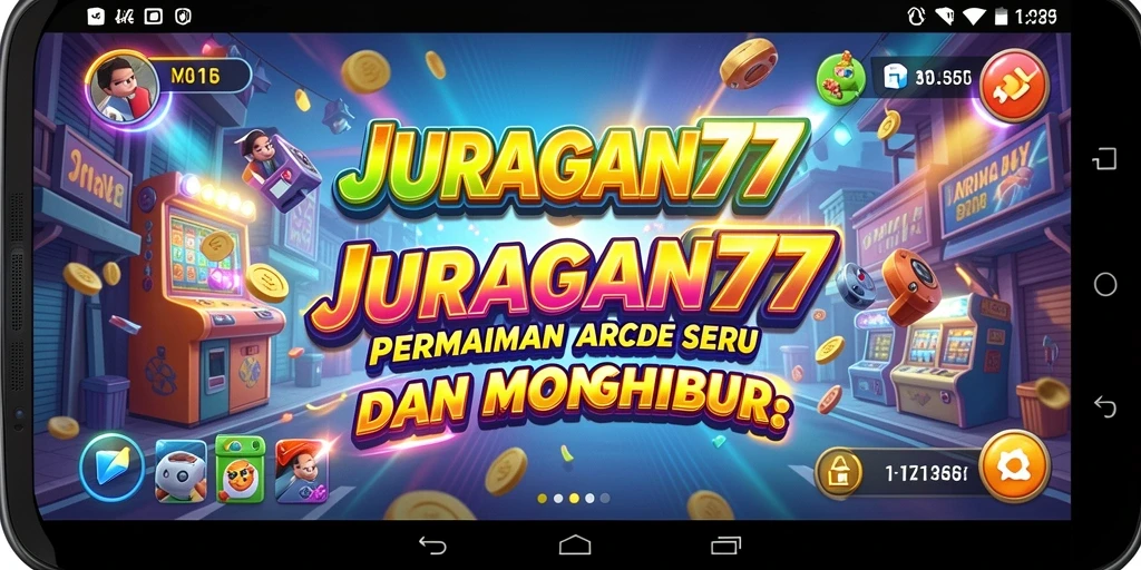 Tangkapan layar menunjukkan gameplay seru JURAGAN77 di level yang menantang.