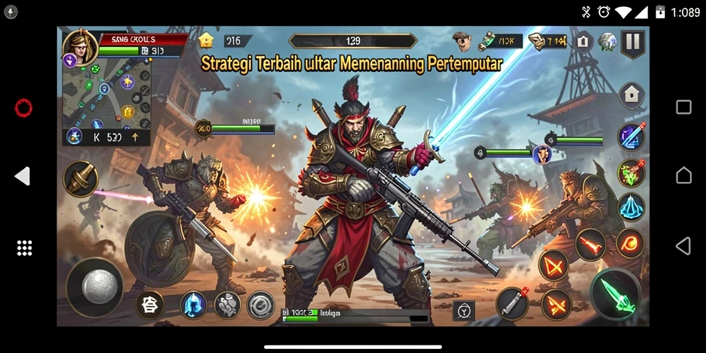 Tampilan gameplay <strong>KNO89</strong> yang mendebarkan dengan strategi yang intens.