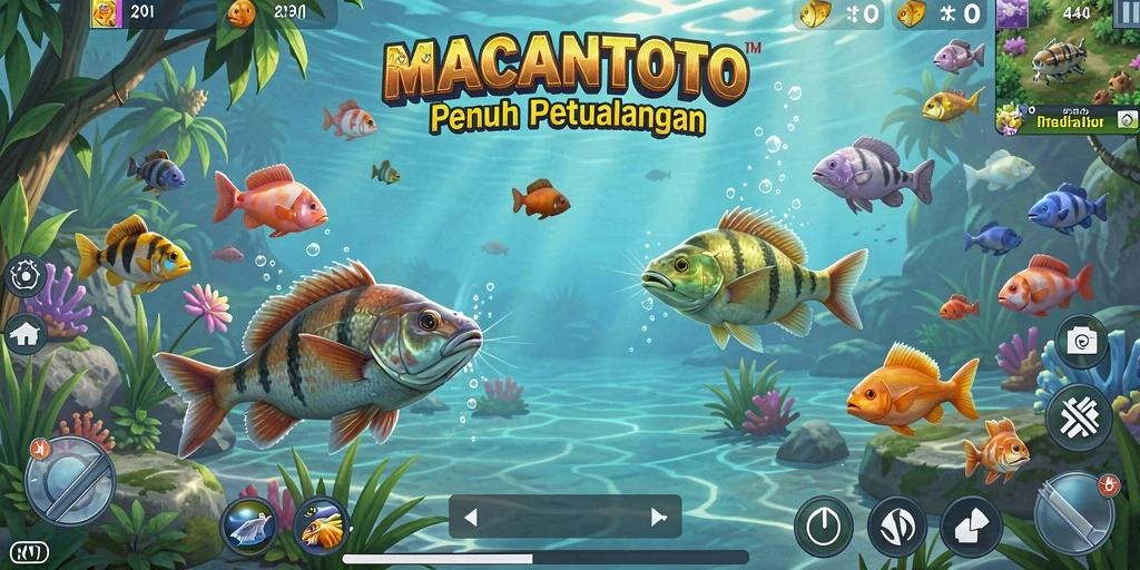 Tangkapan ikan besar dalam gameplay MACANTOTO yang menakjubkan.