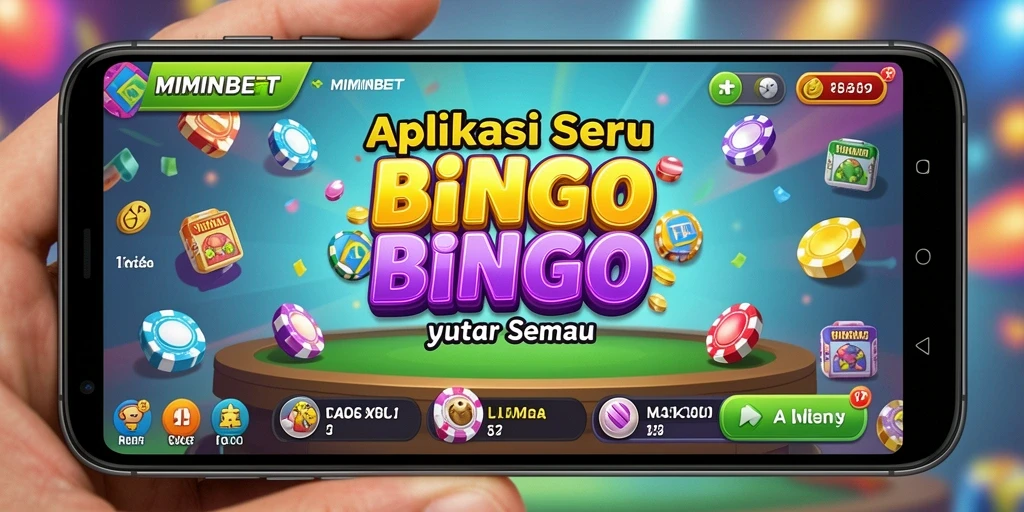 Screenshot utama MIMINBET menampilkan gameplay Bingo yang seru.