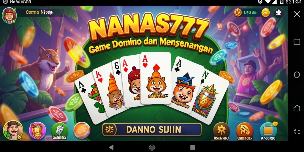Gameplay seru NANAS777 dengan domino yang mengasyikkan.