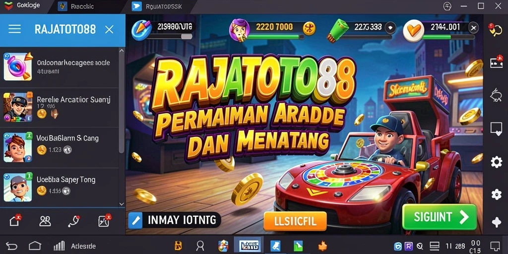 Screenshot dari gameplay seru di RAJATOTO88.