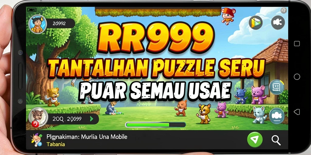 Tampilan gameplay seru dan menantang dari RR999.