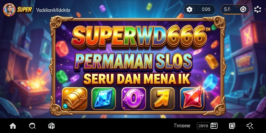 Tampilan gameplay seru dari game Slot SUPERWD666.